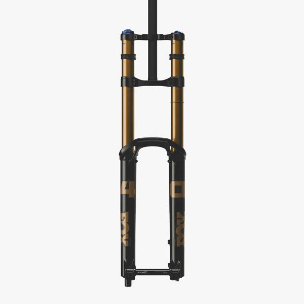 Fox 2027 40 Float FACT downhill fork with 203mm travel, 29-inch wheel compatibility, 52mm offset, and Boost 20TAX110 component