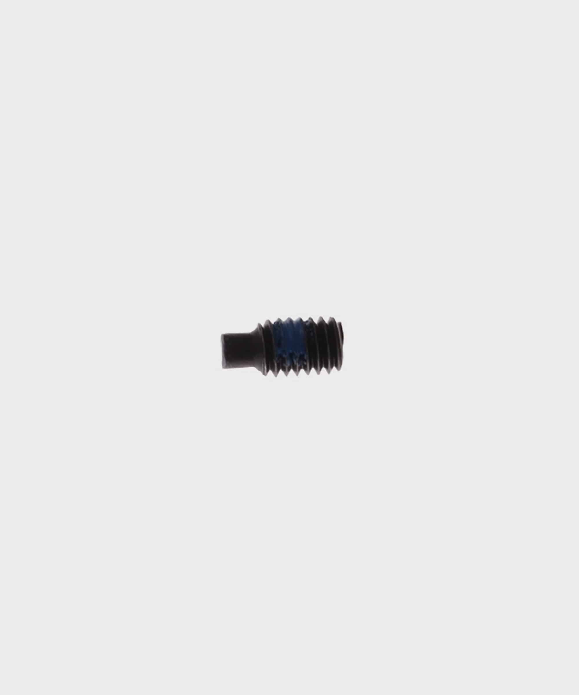 Black Fox Screw Metric M4 x 7mm x 8mm Dog Point Torx Patchlock component for suspension and steering systems.