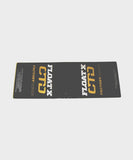 Fox Shock FLOAT X CTD LV 2014 gold decal replacement sticker on rear shock component, featuring bright gold design and branding.