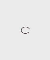 Fox stainless steel internal retaining ring with 0.282 inch bore and 0.324 inch outer diameter, featuring 0.029 inch wire thickness.