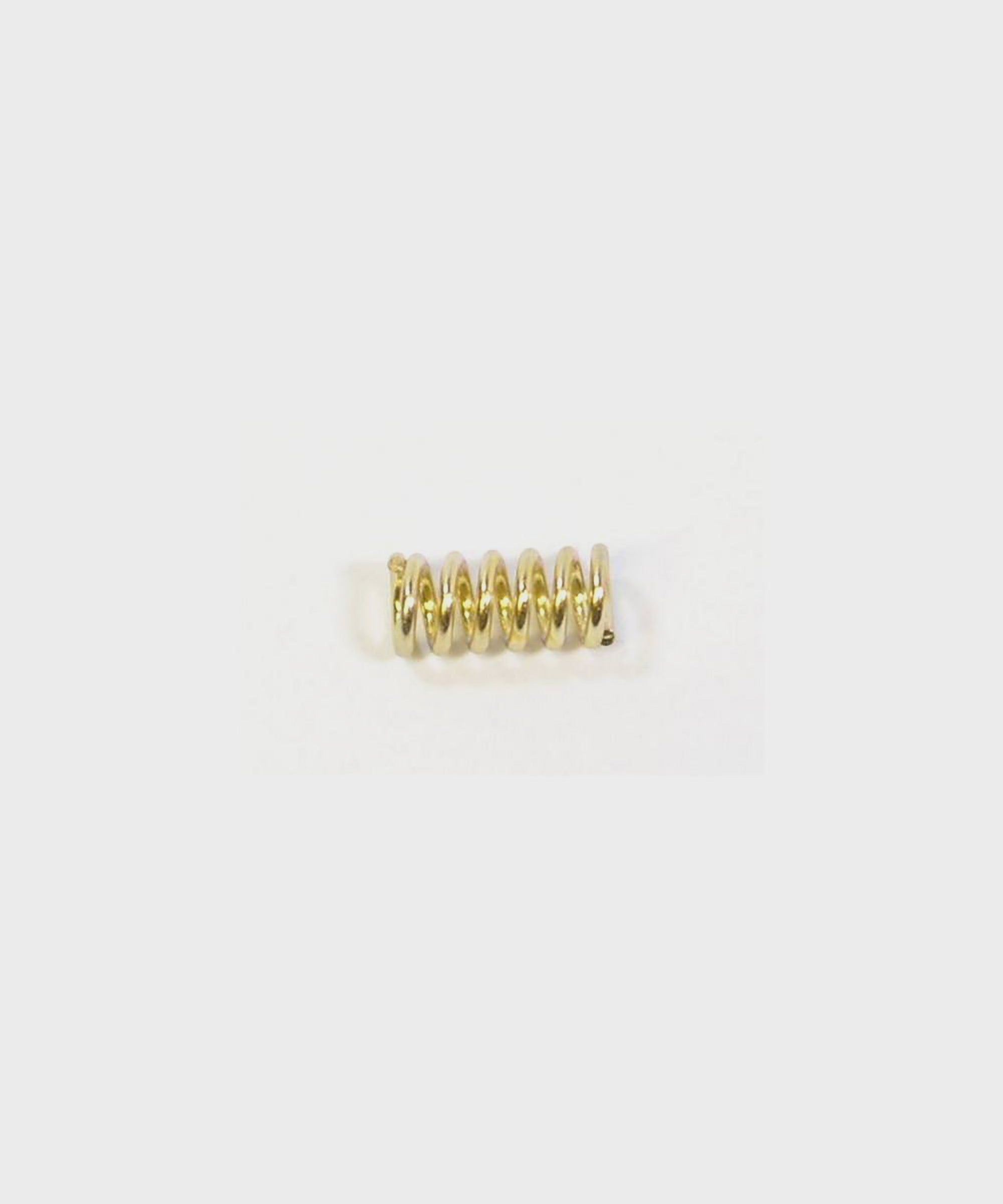 Fox Spring Zinc-Plated Music Wire, 0.250" length and 0.120" OD, used for suspension and steering components.