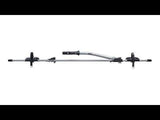 Thule 532 Freeride locking upright roof bike carrier mounted on a vehicle, showcasing secure bike transport accessories.