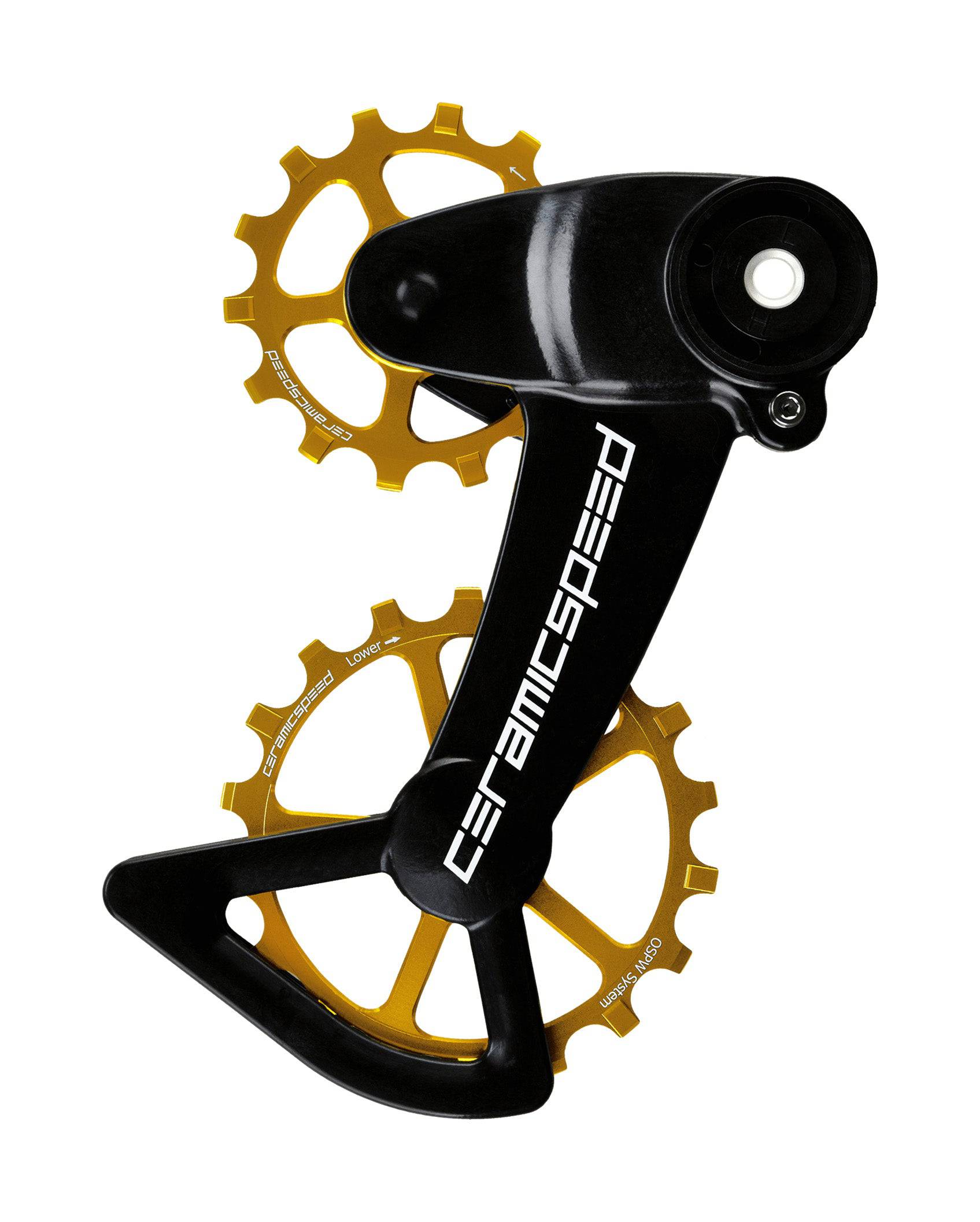 CeramicSpeed OSPWX System Coated SRAM Eagle AXS Pulley Wheels
