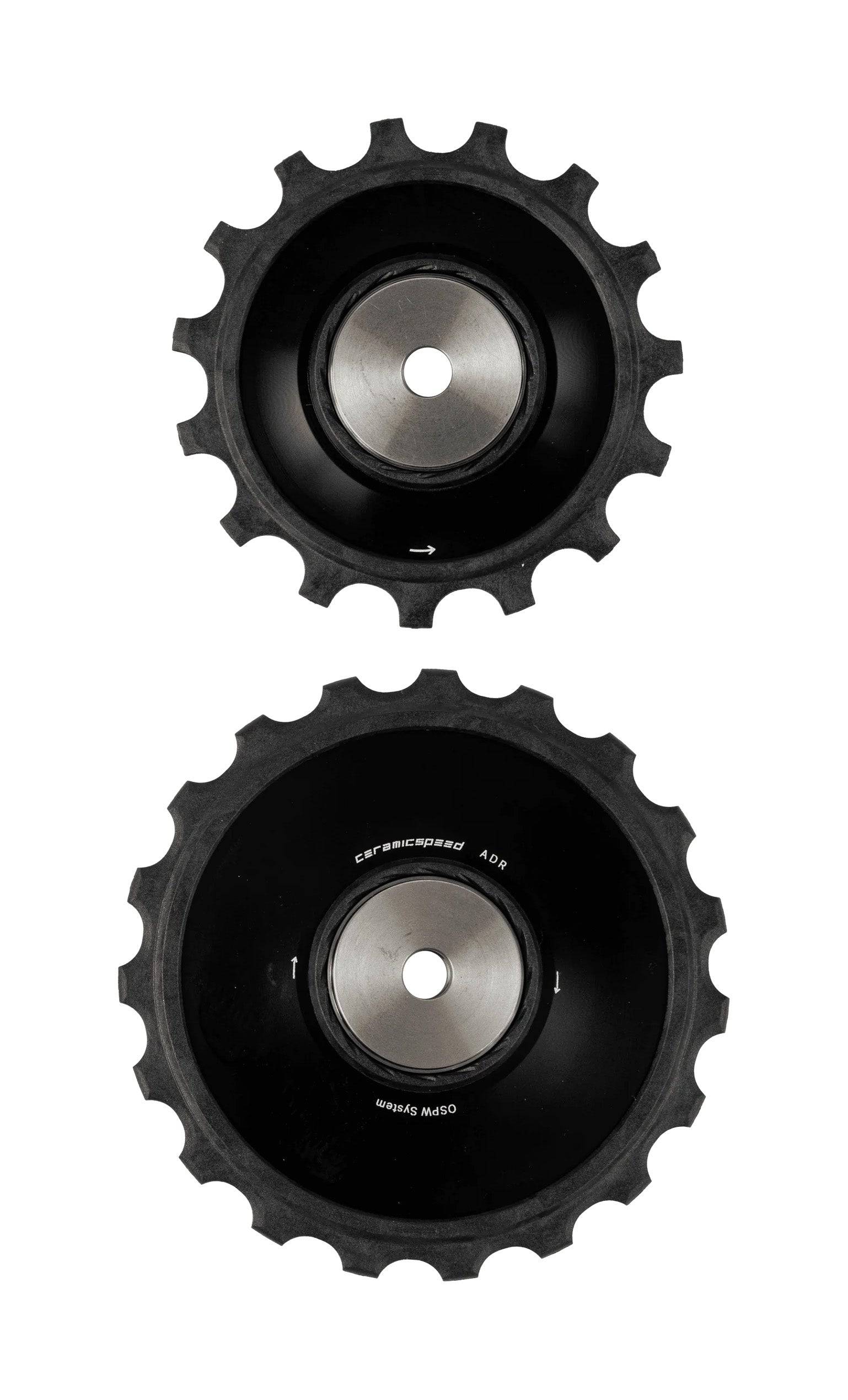 CeramicSpeed OSPW Replacement Pulley Wheels ALPHA Disc 15 + 19T