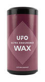 CeramicSpeed UFO Ultra Endurance wax kit for cyclists, featuring long-lasting chain lubricant in a workshop setting.
