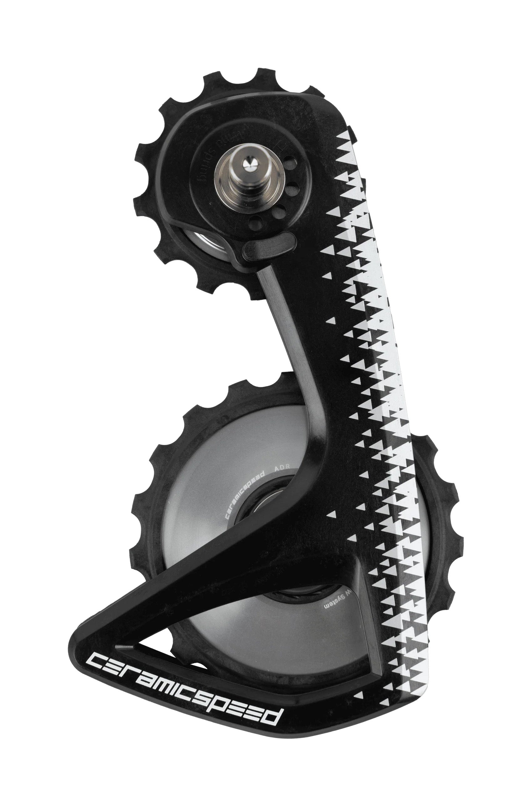 CeramicSpeed OSPW RS Alpha Disc Shimnao 7150 Pulley Wheels Argent Special Edition