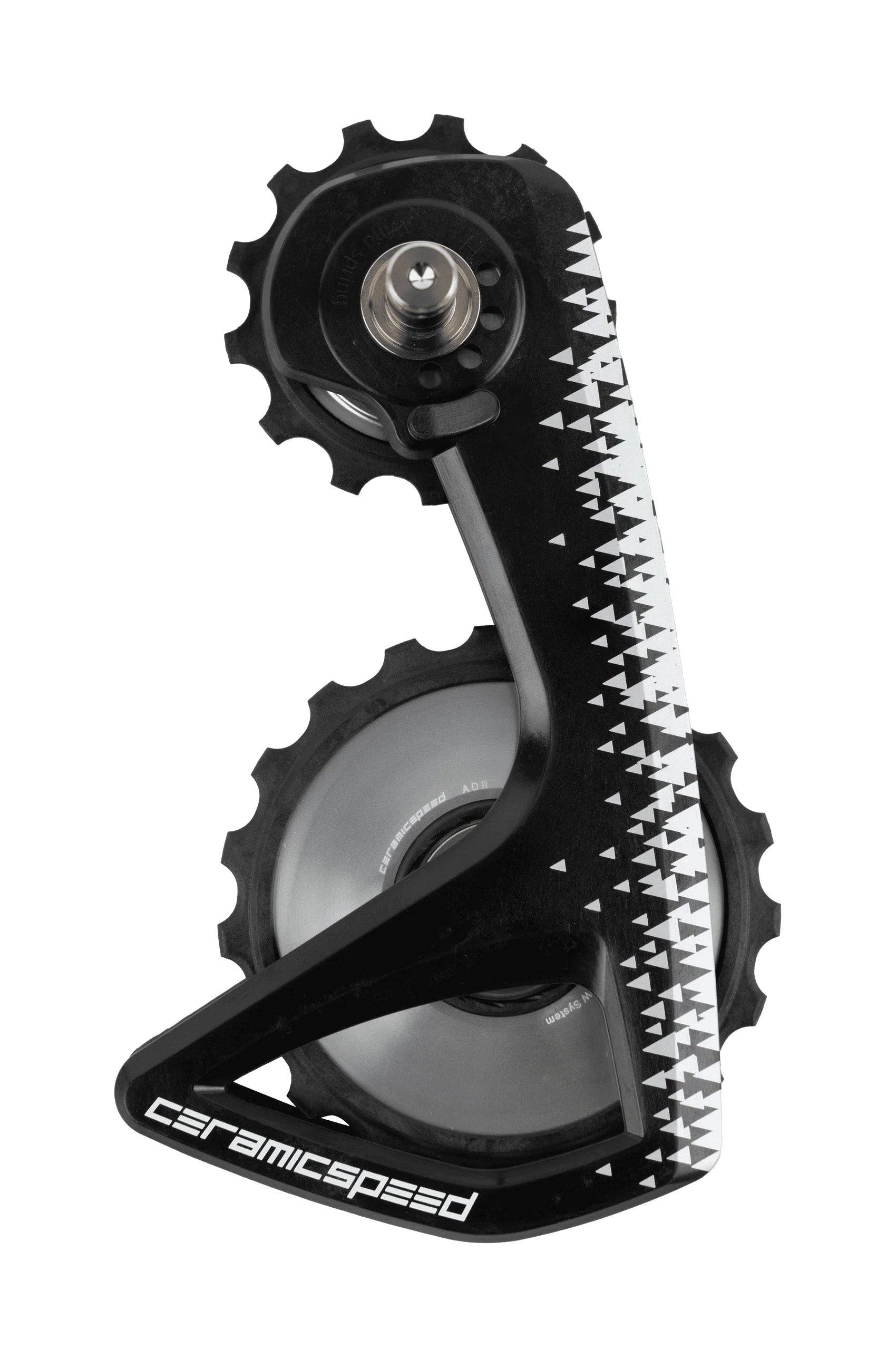 CeramicSpeed OSPW RS Alpha Disc Shimnao 7150 Pulley Wheels Argent Special Edition