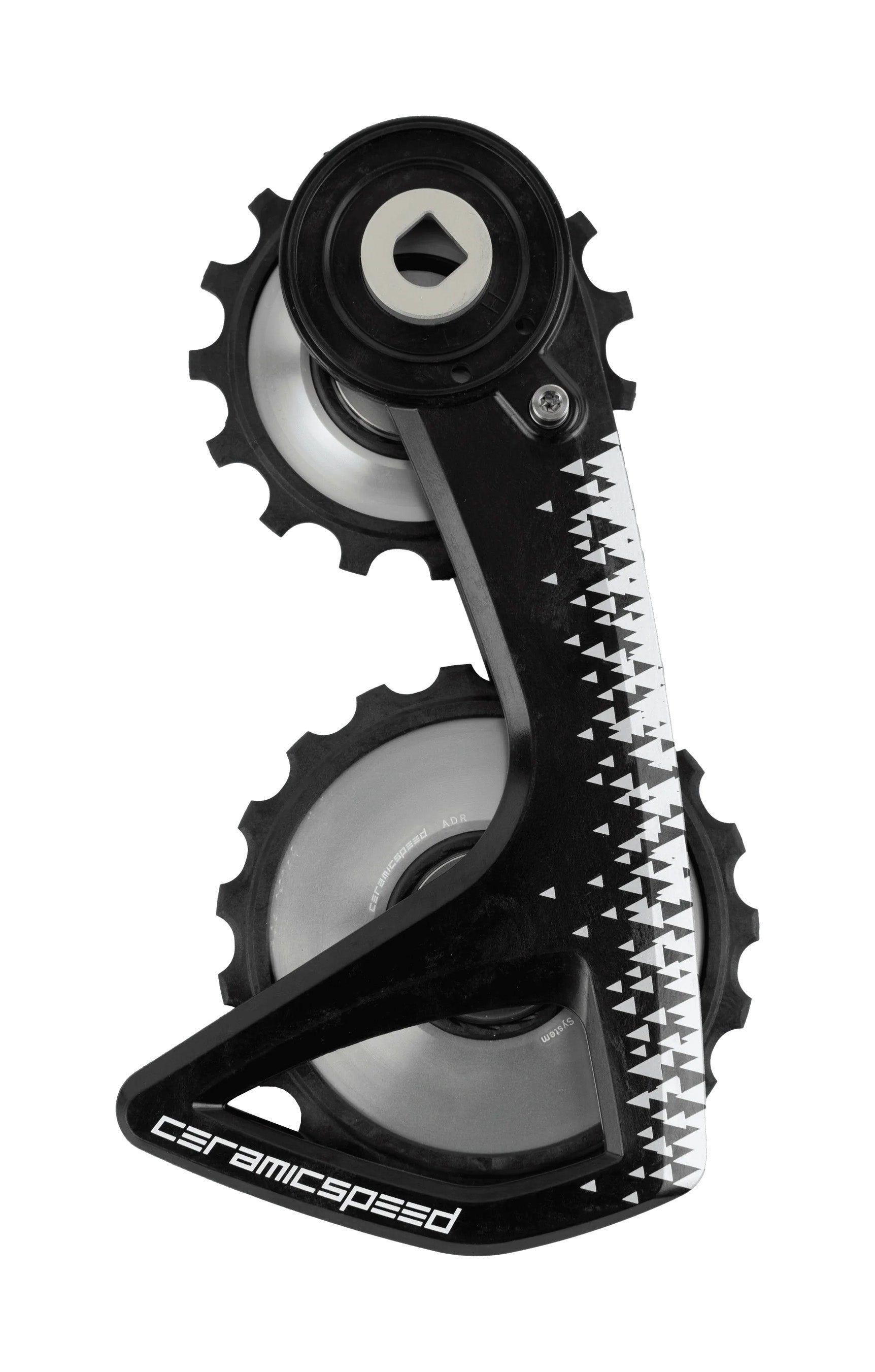 CeramicSpeed OSPW RS Alpha Disc SRAM Red/Force AXS Pulley Wheels Argent Special Edition