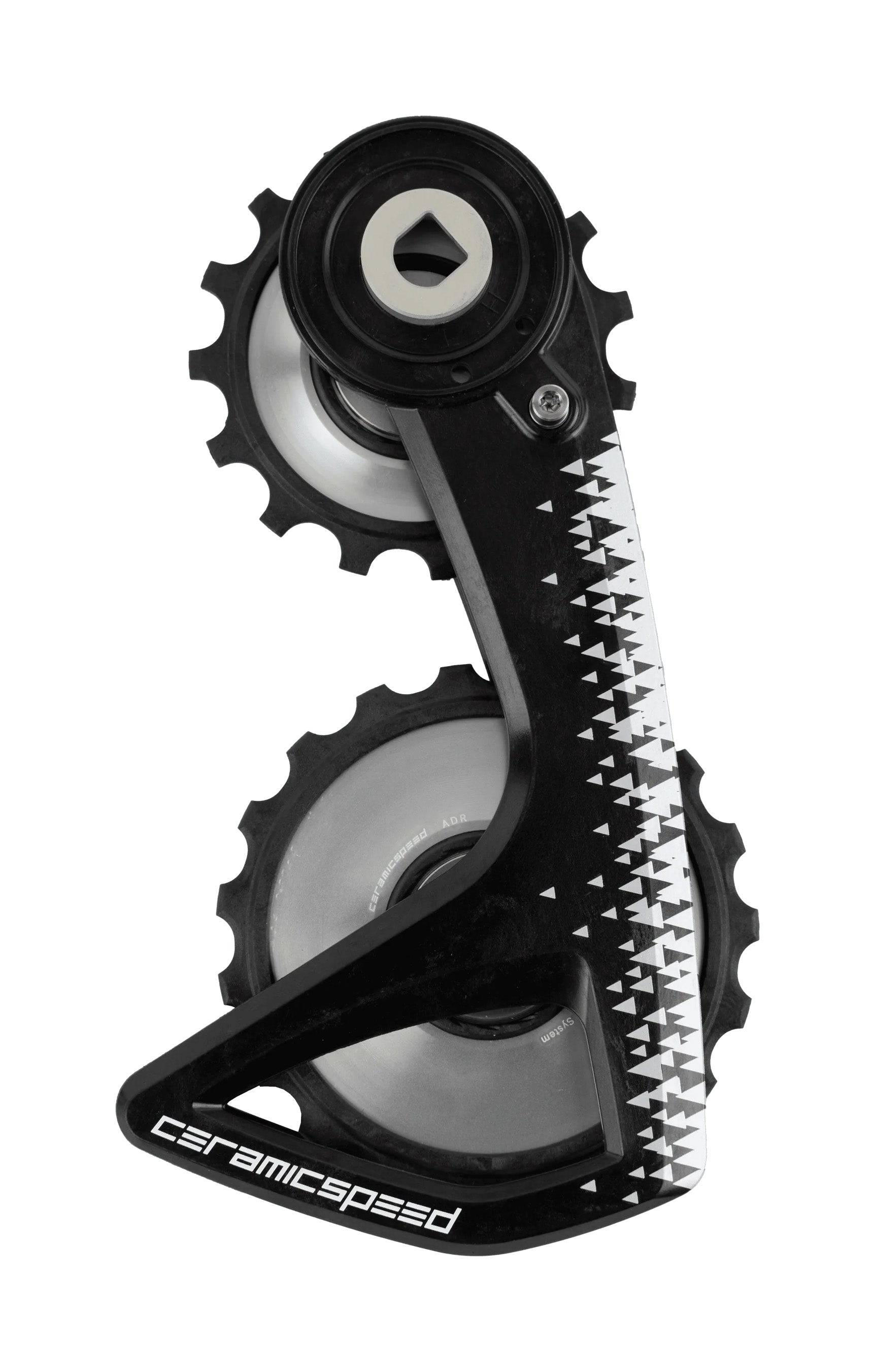 CeramicSpeed OSPW RS Alpha Disc SRAM Red/Force AXS Pulley Wheels Argent Special Edition