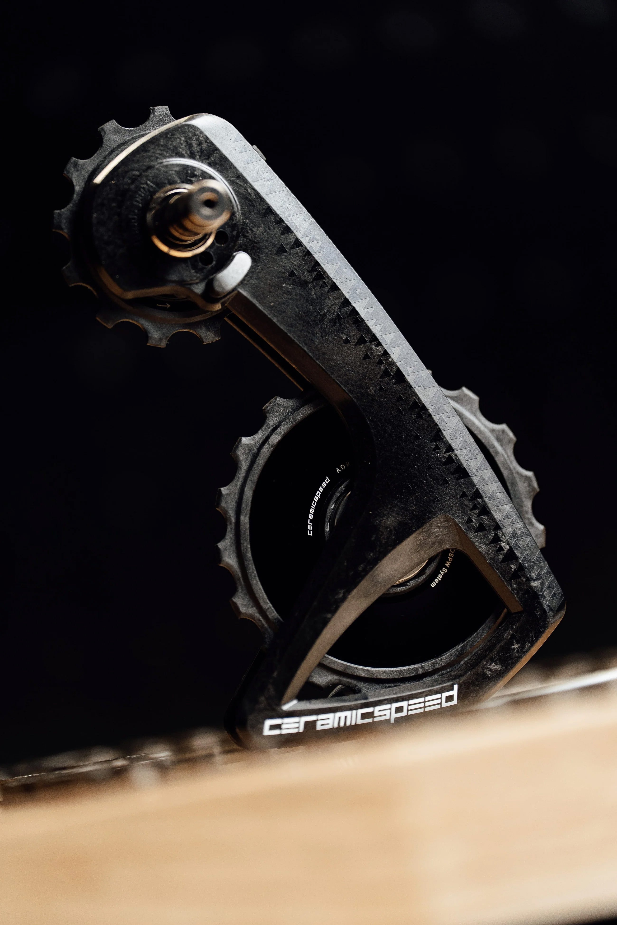 CeramicSpeed OSPW RS Alpha Disc Shimano 9250/1850 Pulley Wheels Niro Special Edition
