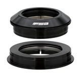 FSA No.82/44/1.8 SUPTAP semi-integrated headset for tapered forks and head tubes, showing the black headset components.