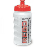 Science In Sport 600ml wide neck drinks bottle with clear measurement markings for SiS powders, made of durable plastic.