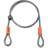 Kryptonite Kryptoflex 4ft braided steel security cable for bikes and locks, durable accessory for bike security.