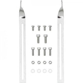 Silver M Part Trail Rack hardware kit with mounting components for Madison Trail Rack installation.
