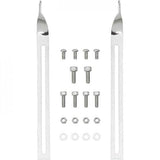 Silver M Part Trail Rack hardware kit with mounting components for Madison Trail Rack installation.