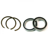 Wheels Manufacturing BB30 bottom bracket service kit with ABEC-3 bearings and clips, including tools for installation and maintenance.