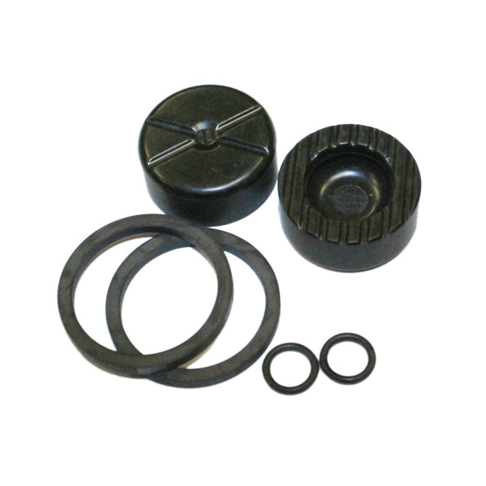 Avid Elixir disc brake caliper piston kit spare parts, including piston components for bicycle brake maintenance.