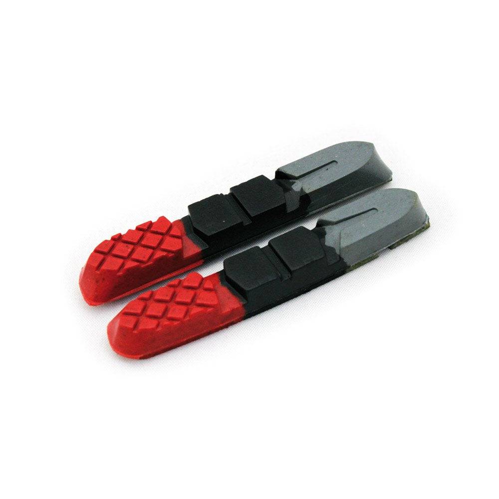 Clarks Elite MTB hybrid V-brake pads with 72mm triple compound replacement inserts for mountain bike braking components.