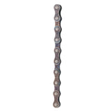SRAM PC1 Silver single speed bicycle chain with 114 links and PowerLock connector, designed for bike component durability