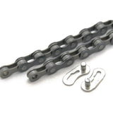 Clarks 8-speed MTB and road bike chain with 116 links, quick release, compatible with major derailleur systems, durable bike component.