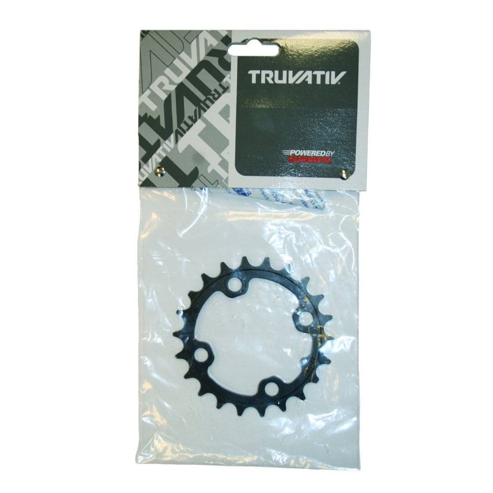 Truvativ Chainring MTB 22T 4 Bolt 64Mm Bcd Aluminium Hard Black Chain Ring
