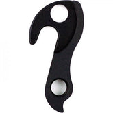 Wheels Manufacturing Replaceable Derailleur Hanger Dropout 105 for precise shifting on bike components, shown in metallic finish.