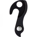 Wheels Manufacturing Replaceable Derailleur Hanger Dropout 105 for precise shifting on bike components, shown in metallic finish.