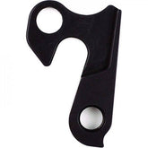 Wheels Manufacturing CNC machined derailleur hanger dropout for bike components, replacement part for seamless gear shifting.