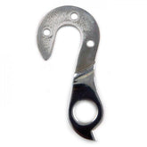 Wheels Manufacturing CNC machined derailleur hanger dropout, replacement component for bike derailleur attachment.