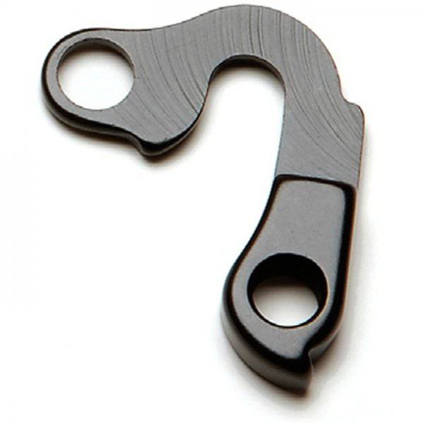 Wheels Manufacturing replaceable derailleur hanger dropout, CNC machined component for bike derailleur compatibility.