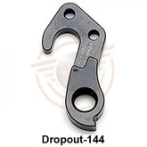 Wheels Manufacturing replaceable derailleur hanger dropout, CNC machined bike component for bike derailleur alignment.