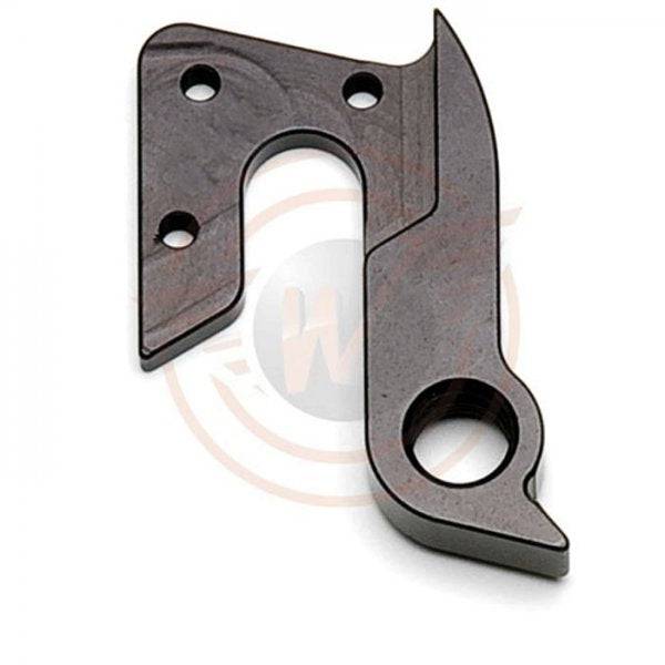 Wheels Manufacturing replaceable derailleur hanger 145 CNC machined dropout for bike components, metallic finish, designed for easy installation.