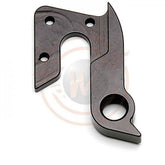 Wheels Manufacturing replaceable derailleur hanger 145 CNC machined dropout for bike components, metallic finish, designed for easy installation.