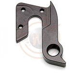Wheels Manufacturing replaceable derailleur hanger 145 CNC machined dropout for bike components, metallic finish, designed for easy installation.