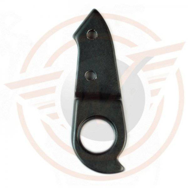 Wheels Manufacturing replaceable derailleur hanger dropout for bike repair, durable bike component part.
