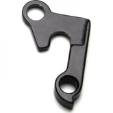 Wheels Manufacturing replaceable derailleur hanger dropout for precise shifting on bike components, shown in a close-up view.