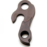 Wheels Manufacturing replaceable derailleur hanger dropout 41 for precise bike fit, shown on a bicycle frame.
