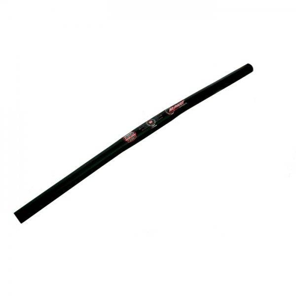 M Part flat bar handlebar for MTB bikes, 25.4 mm diameter, 580 mm width, durable bike component with ergonomic design.