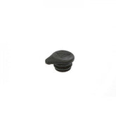 Profile Design left hand end plug for Ergo carbon extension, replacement component, black plastic with branding details visible.