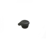 Profile Design left hand end plug for Ergo carbon extension, replacement component, black plastic with branding details visible.