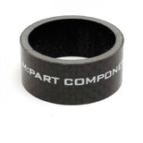 M Part carbon fiber 1-1/8 inch 15mm headset spacer for bike steering upgrade, lightweight and durable bicycle component.