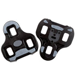 LOOK KEO Cleat with Gripper 0 Degree fixed pedal cleats in black for cycling, showing the durable cleat and mounting mechanism