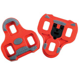 LOOK KEO Cleat with Gripper 9 Degree Float red cycling pedal component for secure bike shoe attachment
