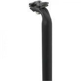M Part off-set 2-bolt bike seatpost support, 31.6 x 350 mm, showing the silver seatpin with bolt mechanism and carbon fiber finish.