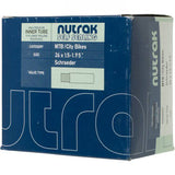 Nutrak 26-inch Presta valve inner tube with self-sealing puncture protection, designed for bike components.