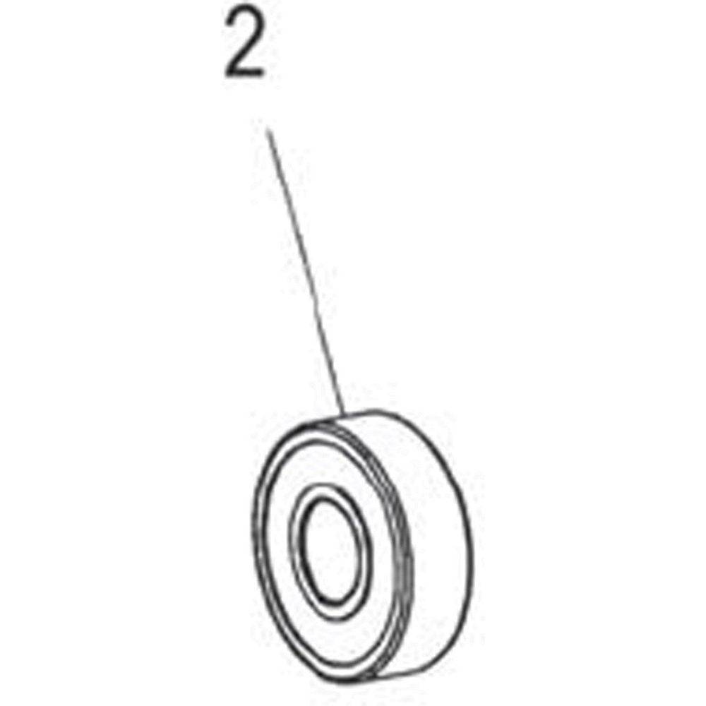 DT Swiss HSBXXX00N1713S stainless steel bearing 6803 for wheels and hubs, 17x26x5 mm, component for bike maintenance