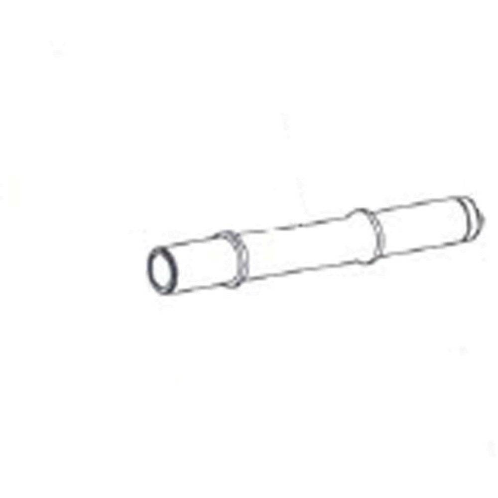 DT Swiss aluminum rear axle for single speed bikes, 135mm length with 15/56mm compatibility, shown in the image.