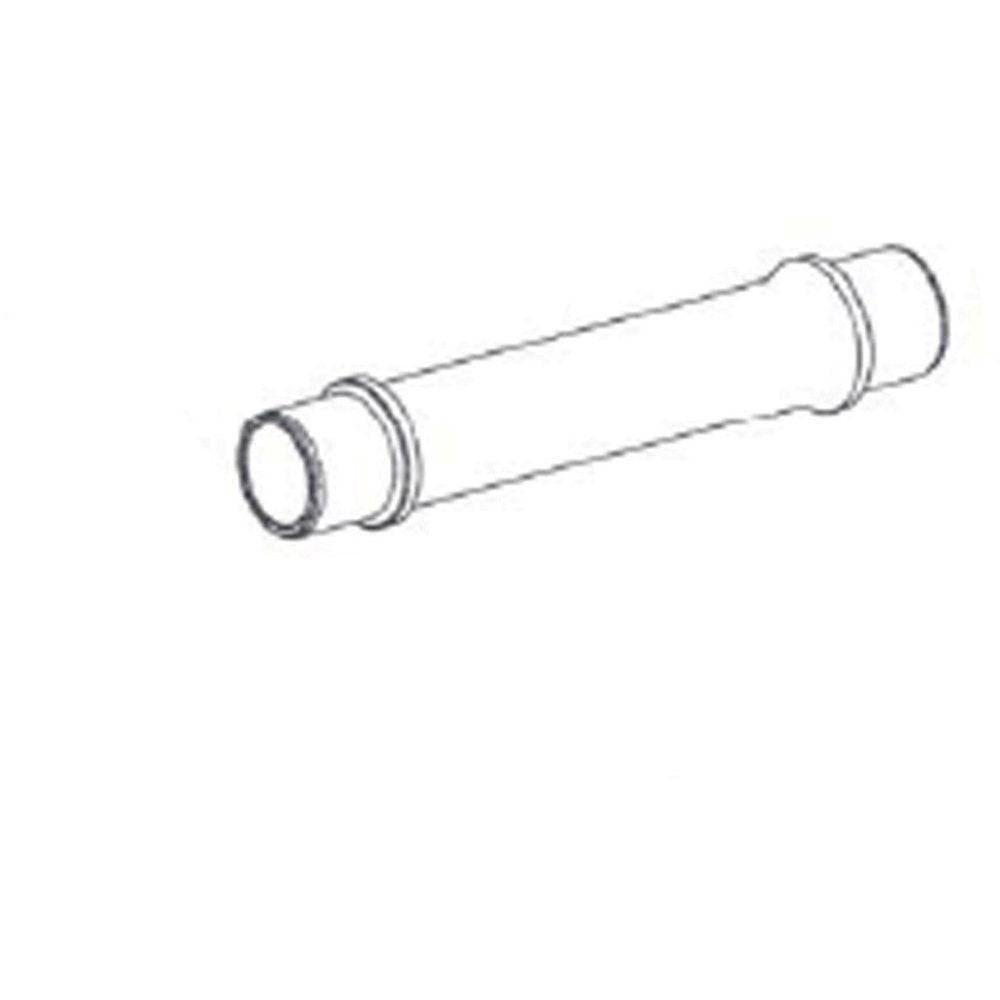 DT Swiss aluminium front axle, 100mm length with 17mm diameter and 55.1mm radial fit, replacement component for bike wheels.
