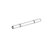 Steel rear axle for DT Swiss hubs, 130mm length, 10/71.2mm, replacement component for bike rear hubs.