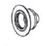DT Swiss rear spacer in stainless steel for 240, 190, and 240s road hubs, right side component for bike wheel assembly.